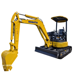 Mini-excavatrice japonaise de haute qualité, 3 tonnes, Komatsu PC30 PC30MR, d'occasion, moteur hydraulique Komatsu, excavatrice sur chenilles, brise-roche, certifiée CE - Product Image 1