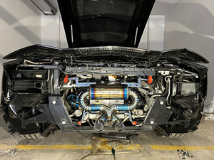 Sistema de Escape de Alto Rendimiento con Válvula de Aleación de Titanio para <span class=keywords><strong>Lamborghini</strong></span> Aventador LP700-4 LP740-4 LP750-4 <span class=keywords><strong>SVJ</strong></span> 6.5 V12 Catback, Disponible en Stock - Product Image 2