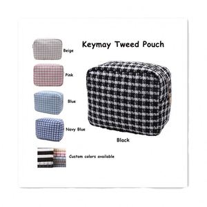 Custom DIY Letter Large Eco-Friendly Cosmetic Bag Women Elegant Fashion Travel Zipper Makeup Pouches Organizer Reusable <b>Storage</b> - Product Image 5