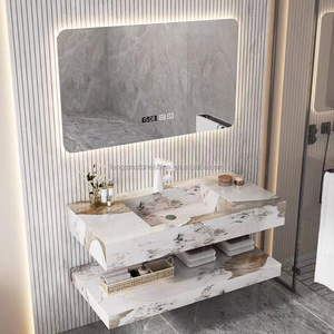 Элегантные белые раковины из искусственного камня для ванной - Product Image 6