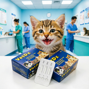 Kit de Prueba Rápida Veterinaria para Uso Doméstico, Prueba MP para Gatos, Equipo de Diagnóstico <span class=keywords><strong>Veterinario</strong></span> - Product Image 5