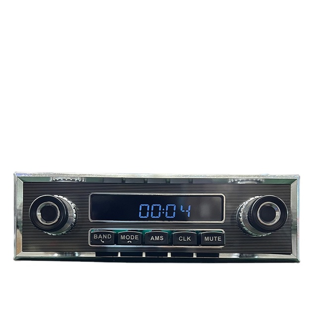 New and Old Mercedes-Benz Multimedia Center Console Car MP3 Player with Bluetooth Clock Display, Suitable for Old Ford, Etc.