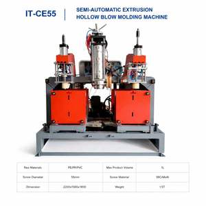 Machine de moulage par extrusion-soufflage directe d'usine pour bouteilles d'<span class=keywords><strong>eau</strong></span> en plastique HDPE/PP de 1L, bidons et contenants de détergent - Product Image 2