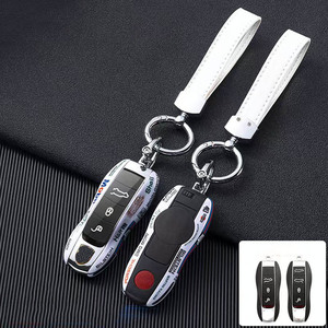 ABS Smart Car Key case Fob Cover Car Remote Auto Key <span class=keywords><strong>Shell</strong></span> Car Ac para Boxster Cayman 911 Panamera Macan para Porsche - Product Image 6