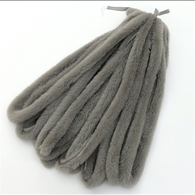 Низкая цена, полоски из искусственного меха, отделка из искусственного меха, полоски из искусственного кроличьего меха