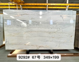 Brezilyalı blok kaynağı balık beyaz quarsit özel beyaz granit mutfak Mont Blanc quarsit mutfak tezgahı - Product Image 2