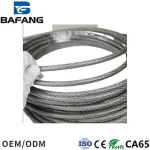 أسلاك بلاستيكية مختلفة الأحجام والمواد من الفولاذ المقاوم للصدأ 304/316 والفولاذ المجلفن والبلاستيك PVC، أسلاك رفيعة بألوان مخصصة من 0.3 إلى 20 مم - Product Image 3