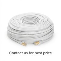Cat6 Cat6A 23AWG rj45 kabel Patch pelindung kabel ethernet UTP FTP SFTP patch kabel kucing 6A tembaga kabel Patch komunikasi