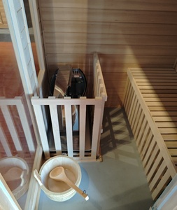 Ruang Sauna Uap Kayu Solid dengan Panel Kontrol, Ruang Sauna Uap Rumah yang Nyaman - Product Image 4