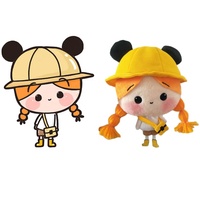 Nouveau design personnalisé de poupée en forme humaine de dessin animé jouets en peluche Kawaii à la mode