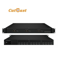 Codificador de Transmisión de TV Digital HEVC/H.265, Codificador de Video HD MI para Transmisión CATV
