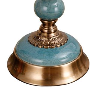 Commercio all'ingrosso di fiori di metallo blu vaso soffiato a mano di lusso per <span class=keywords><strong>la</strong></span> casa decorazione di cerimonia nuziale centrotavola - Product Image 4