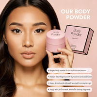 Poudre parfumée corporelle Luxfume naturelle absorbante pour femme – Garde la peau sèche et confortable pour le sport, l'été et après la douche