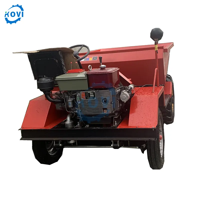 small farm hydraulic front dump trucks engineering wheeled truck loaders diesel engine mining dump truck 1 ton front site dumper