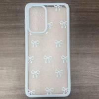 Pour Samsung A17 A07 A16 A06 A05 Espace TPU Téléphone étui pour TECNO Spark 40 POP10 Camon40 Bowknot Conception Protection Couverture de Téléphone