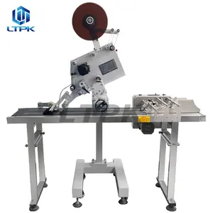 Automatic Flat Labeling Carton Paper Card Plastic Bag Box Matching Assembly Line Paging Online Labeling Machine