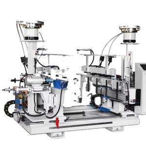 Máquina de mortajar de doble cabezal para muebles y materiales de construcción, máquina de producción de estructuras de mortaja y espiga para empalmes de tableros - Product Image 1