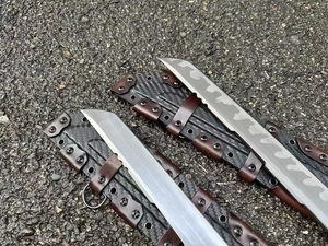 Cuchillo de Supervivencia Tipo Espada, Personalizable, Hoja de Madera, Diseño de Dragón, para Caza, Uso Industrial, OEM Disponible - Product Image 3