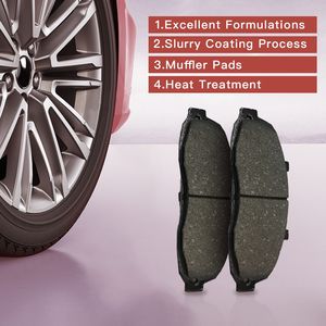 Nhà máy OEM tự động phanh pad cho Jeep gốm phanh D1273-8389 D1327-8703 tự động hệ thống phanh - Product Image 5