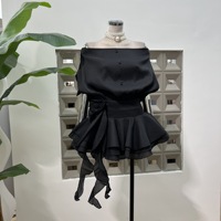 Robe Vintage Sexy en Maille Bulle pour Femme 2026, Robe Asymétrique à Fleurs 3D Françaises et Taille Cintrée, Idéale pour Soirées et Vacances, Vente en Gros