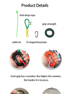 Индивидуальный теннисный грип из ПВХ для фитнеса и спорта, дизайнерский, для левшей, резиновый, для фехтования, брелок - Product Image 3