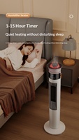 Chauffage portable USB/électrique, élément chauffant PTC, télécommande, protection contre la surchauffe, thermostat réglable, efficacité énergétique