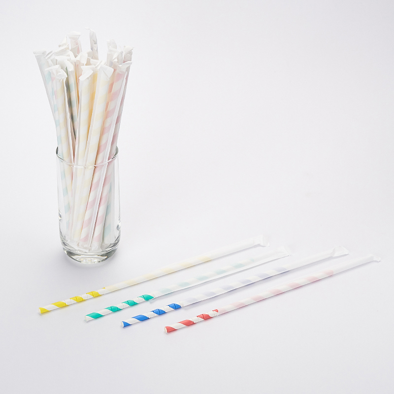 Wholesale Hot Selling High Quality Eco-Friendly Disposable Biodegradable Drinking Straw Disposable Paper Straw