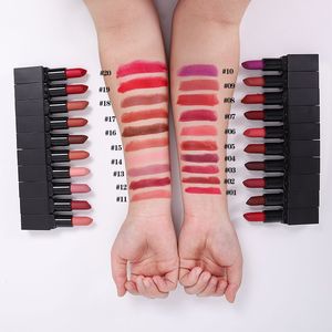 Biểu tượng tùy chỉnh cao sắc tố mịn Mỹ phẩm Sexy dưỡng ẩm Kem Son môi Vegan Nude Matte son môi - Product Image 5