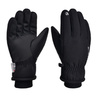 Gants de ski pour adultes personnalisés, imperméables, compatibles avec les écrans tactiles, gants de snowboard, gants d'hiver chauds doublés pour les sports d'hiver par temps froid