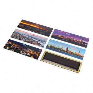 Imán de nevera de recuerdo de Riga, tamaño personalizado, pegatinas magnéticas de hojalata para fotos - Product Image 1