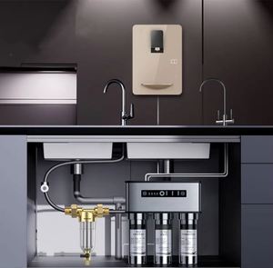 Sistema de Filtro de Agua de Ósmosis Inversa de 5 Etapas, de Acero Inoxidable, de Gran Flujo (800 GPD), para Debajo del Fregadero, para Consumo Directo en el Hogar - Product Image 3
