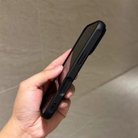 Étui de téléphone antichoc magnétique avec anneau de charge sans fil en TPU+PC mat uni pour OnePlus 13/13R/15/15R