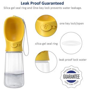 Bouteille d'eau de voyage pour chien 14oz 18oz en acier inoxydable, cadeau d'anniversaire pour maman de chien, fonctionnelle pour l'extérieur avec bol – Meilleure vente - Product Image 3