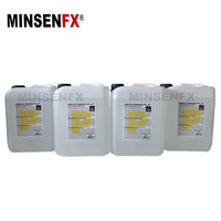 MINSENFX Haute Qualité Prix Usine Brouillard Liquide Eau Base Haze Liquide 5 Litres Capacité Fumée Liquide