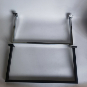 Metal <strong>Black</strong> Square <strong>Clothing</strong> Hanging <strong>Rails</strong> for Display in <strong>Clothing</strong> Stores - Product Image 3