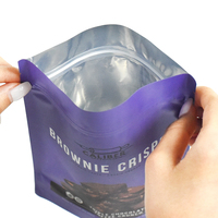 Bolsas Doypack Personalizadas con Impresión de Grado Alimenticio, Diferentes Diseños, para Brownies, Crisps y Otros Alimentos, Bolsas Mylar