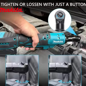 Clé à <span class=keywords><strong>cliquet</strong></span> au lithium <span class=keywords><strong>Makita</strong></span> 1/2 pouce à couple élevé, avec poignée ergonomique pour l'installation de meubles et la réparation de machines - Product Image 5