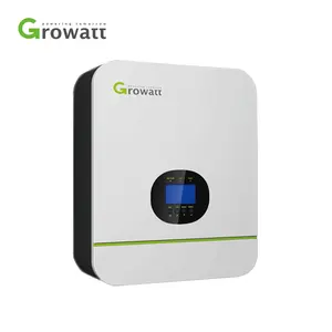 Growatt charger controller inverter all in one 2kw 3kw 5kw 10kw SPF 3000TL 5000TL HVM 24v 48v 230v solar voltronic inverter