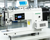 Machine à coudre zigzag à entraînement direct ZOJTEC ZJ5530-2SE-D, robuste, avec 2 moteurs pas à pas et 240 motifs