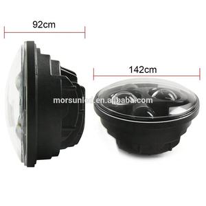 MorSun para <span class=keywords><strong>Harley</strong></span> <span class=keywords><strong>Davidson</strong></span> Sportster <span class=keywords><strong>XL</strong></span> <span class=keywords><strong>883</strong></span> 2004-2017 negro cromado 5 3/4 "LED faro apto para <span class=keywords><strong>Harley</strong></span> - Product Image 3