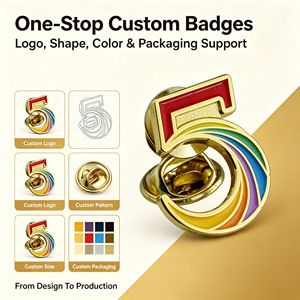 Pins <span class=keywords><strong>de</strong></span> Solapa Esmaltados Personalizados con Forma <span class=keywords><strong>de</strong></span> Número 5, Insignia <span class=keywords><strong>de</strong></span> Metal <span class=keywords><strong>de</strong></span> Aleación Arcoíris Vibrante, Logotipo Personalizado, MOQ Bajo para Regalos <span class=keywords><strong>de</strong></span> <span class=keywords><strong>Aniversario</strong></span> y Souvenirs - Product Image 2