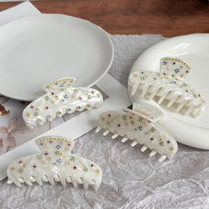 Estilo coreano Margarite accesorios para el cabello múltiples perlas elegantes pinzas para el cabello - Product Image 4