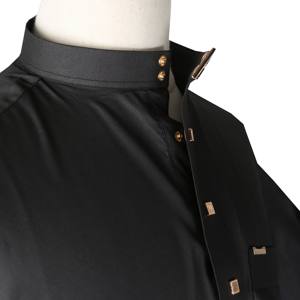 工場価格 長袖カフス付きアラブドレス カフタン ジュバ ジャラビーヤ エスニック レラキ カンドゥーラ ムスリム湾岸諸国服 トーブ メンズサイズ - Product Image 4