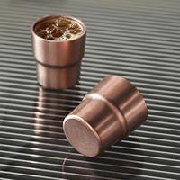 Gobelet empilable réutilisable en acier inoxydable 304, écologique, trois couleurs, pour café, thé, bureau, maison, camping