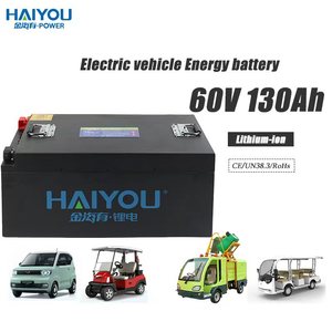 แบตเตอรี่ลิเธียมฟอสเฟต60V 130ah เป็นมิตรกับสิ่งแวดล้อมน้ำหนักเบาชาร์จเร็ว - Product Image 1