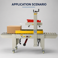 Scelleuse de cartons automatique FXC-5050X, machine à sceller les cartons, scelleuse de boîtes, machine à sceller les boîtes en carton, prix compétitif