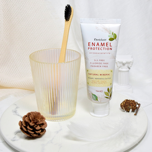 Wholesale <strong>SLS</strong> <strong>Free</strong> Hydroxyapatite <strong>Toothpaste</strong> Green Tea Flavor Teeth Whitening Organic <strong>Toothpaste</strong> for Adults - Product Image 6