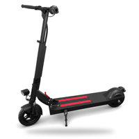 Trottinette électrique pliable 350W avec batterie 36V 6.6Ah, pneus pleins de 8,5 pouces et frein à tambour arrière