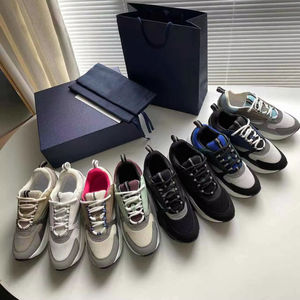 Chaussures de course tendance 2025 à succès, en cuir B22 B30, absorption des chocs, augmentation de la taille, empeigne en maille, semelle en caoutchouc - Product Image 1