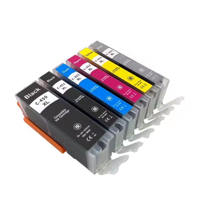 450 451 PGI450 CLI451 PGI-450 Ink Cartridge for Canon MG5440 MG5540 MG5640 MG6340 MG6440 MG6640 MG7140 MG7540 MX924 Printer